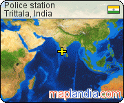 Police station satellite map