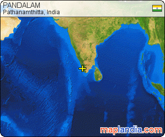 PANDALAM satellite map