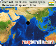 Veettinal, Mankuzhi, Sreekariyam. satellite map