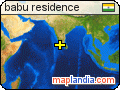 babu residence satellite map