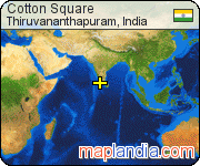 Cotton Square satellite map