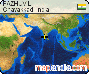 PAZHUVIL satellite map