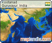 Kootanad satellite map