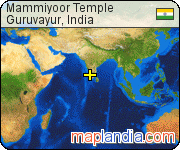 Mammiyoor Temple satellite map