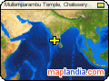 Mullemparambu Temple, Chalissery satellite map