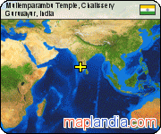 Mullemparambu Temple, Chalissery satellite map