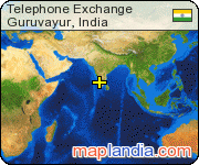 Telephone Exchange satellite map