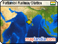 Pattambi Railway Station satellite map