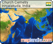 Church Cemetry satellite map