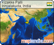 Kizakke Palli satellite map