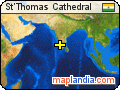 St'Thomas Cathedral satellite map