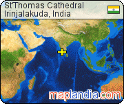 St'Thomas Cathedral satellite map