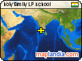 holy family LP school  satellite map