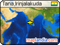 Tana,Irinjalakuda satellite map