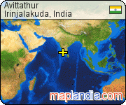Avittathur satellite map