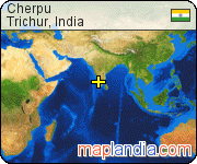 Cherpu satellite map