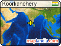 Koorkanchery satellite map