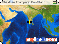 Shakthan Thampuran Bus Stand satellite map