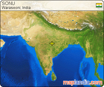 SONU satellite map