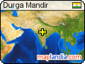 Durga Mandir satellite map