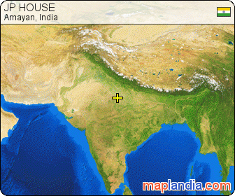 JP HOUSE satellite map