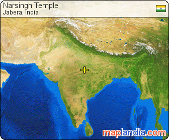 Narsingh Temple satellite map