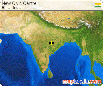 New Civic Centre satellite map