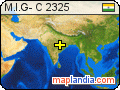 M.I.G- C 2325 satellite map