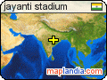 jayanti stadium satellite map