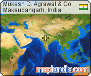 Mukesh D. Agrawal & Co. satellite map