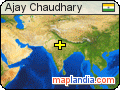 Ajay Chaudhary satellite map