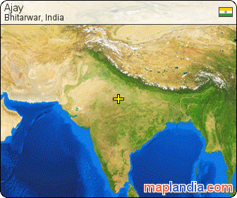 Ajay satellite map