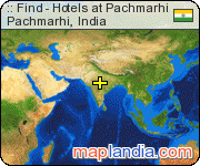 :: Find - Hotels at Pachmarhi satellite map