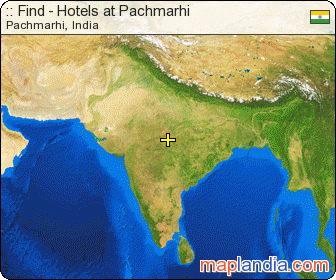 :: Find - Hotels at Pachmarhi satellite map