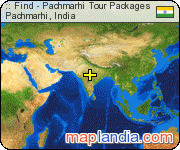 :: Find - Pachmarhi Tour Packages satellite map