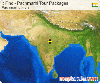 :: Find - Pachmarhi Tour Packages satellite map