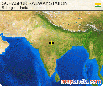 SOHAGPUR RAILWAY STATION Sohagpur Google Satellite Map
