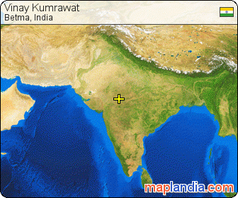 Vinay Kumrawat satellite map
