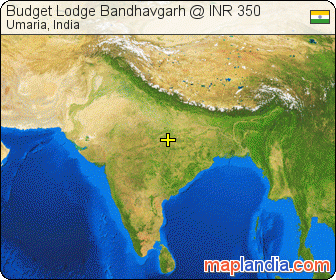 Budget Lodge Bandhavgarh @ INR 350 satellite map
