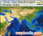 :: Find - Tour Bandhavgarh satellite map