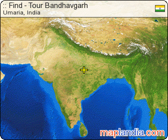 :: Find - Tour Bandhavgarh satellite map