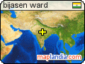 bijasen ward satellite map