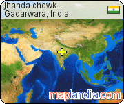 jhanda chowk satellite map