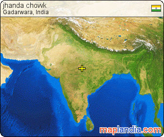 jhanda chowk satellite map