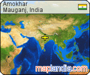 Amokhar satellite map