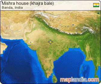 Mishra house (khajra bale) satellite map