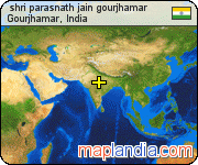  shri parasnath jain gourjhamar satellite map