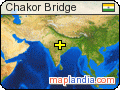 Chakor Bridge satellite map