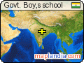 Govt. Boy,s school satellite map