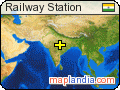 Railway Station satellite map